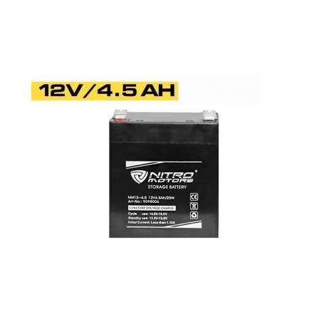 Batería de gel de plomo de Nitros 12V 4.5Ah / 20Hr NM12-4.5