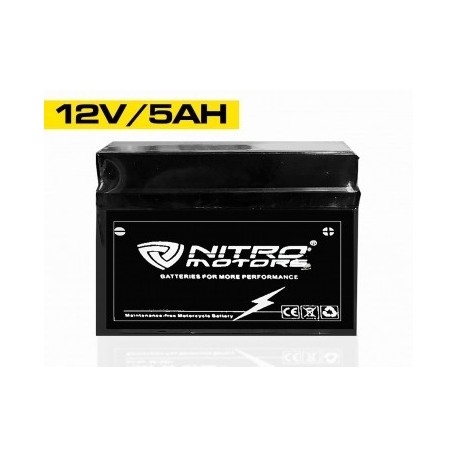 Batería de gel  Nitro debatería de arranque sin mantenimiento YT5L-BS 12V 5Ah