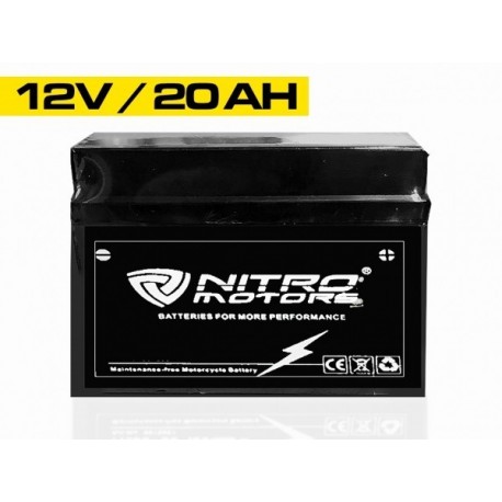 Batería de gel Nitro Recargables 12V 20Ah 6-DZM-20