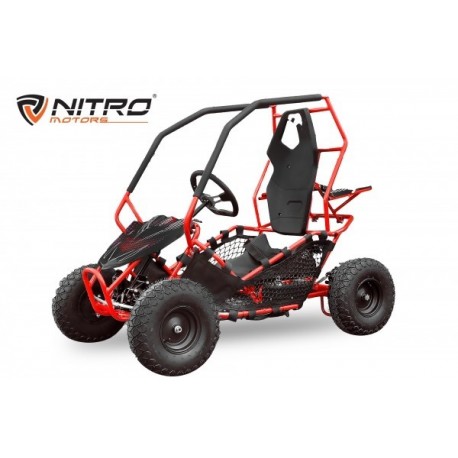 Eco Gokart Crosser RACER 1000W 36V 6 pulgadas 2-etapas