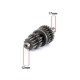 EJE PRIMARIO CAJA DE CAMBIOS LIFAN 125 CC - 122 MM / Ø12MM / Ø17MM