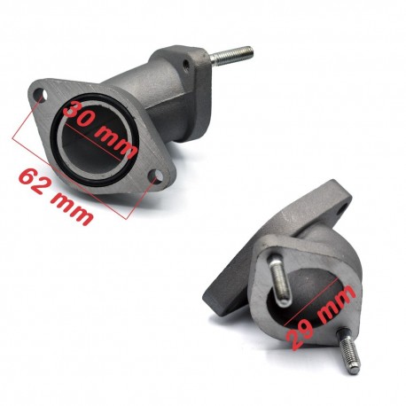 tubo admision 30mm  motor 250cc agb30