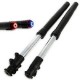 BARRAS DE  HORQUILLAS INVERTIDAS PIT BIKE  SOPORTE RECTO