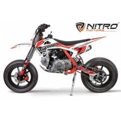 Bike Supermoto CRX Performance 110cc 12/12  Arranque eléctrico Kickstart
