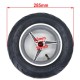 Rueda completa  pocket bike trasera 110/50-6 & 90/65-6.5