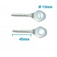 JUEGO TENSORES CADENA EJE 13MM MINICROSS