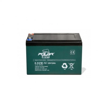 Batería de gel de plomo de Nitro Motors 12V 12Ah 6-DZM-12