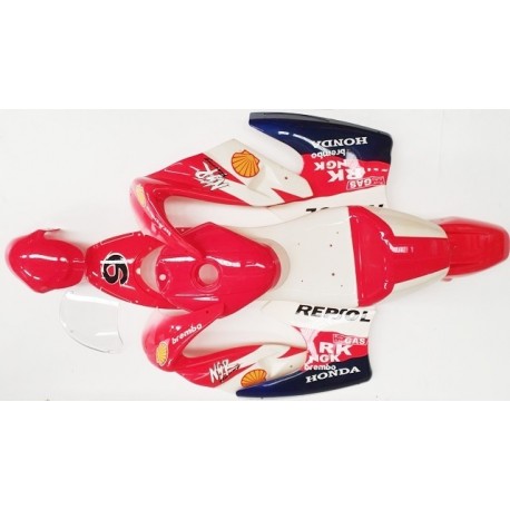 KIT DE PLASTICOS POCKET BIKE GP