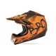 Casco Cross Bro  naranja mate  infantil
