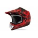 Casco Cross Bro rojo mate  infantil