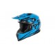 Casco Cross ROAD  Bro  V2 AZUL  infantil