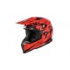 Casco Cross ROAD  Bro  V2 rojo  infantil