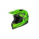 Casco Cross ROAD  Bro  V2 VERDE Mate  infantil CEE