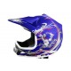 Casco Cross Xtreme Azul mate